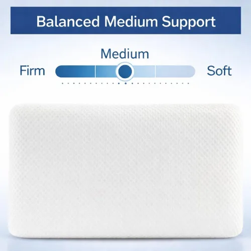 Vista 3 de DLIGHT BD Almohada ultra delgada de espuma viscoelástica con infusión de gel para dormir de 2.7 pulgadas, diseño ultrafino y plano para personas que