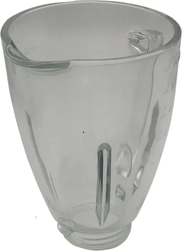 Vista 3 de Tarro de vidrio para licuadora de 6 tazas y tapa de frasco, compatible con Oster Classic Series OSTERIZER GALAXIE BLENDER/CHOPPER