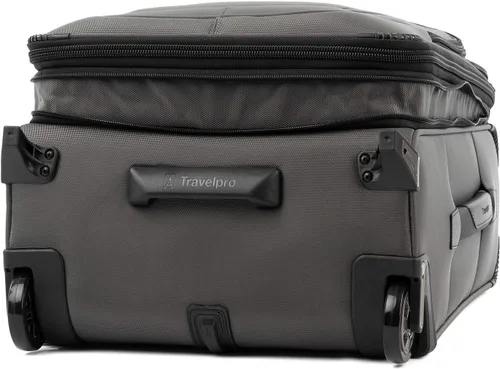 Vista 3 de Travelpro Crew Versapack Max Carry-On Exp Rollaboard, Gris (Titanium Grey), Crew Versapack Softside - Equipaje vertical expandible
