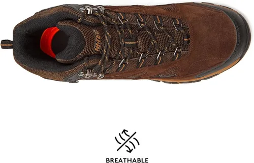 Vista 5 de HI-TEC Yosemite WP - Botas de senderismo impermeables para hombre, ligeras, transpirables, para exteriores, para senderismo