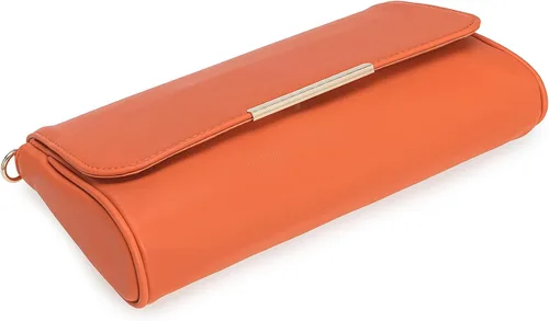 Vista 4 de Bolso de mano de lujo para mujer, bolso de mano pequeño y suave de piel sintética