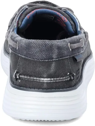 Vista 7 de Skechers Status 2.0-Lorano Moc Toe - Mocasines de lona para hombre