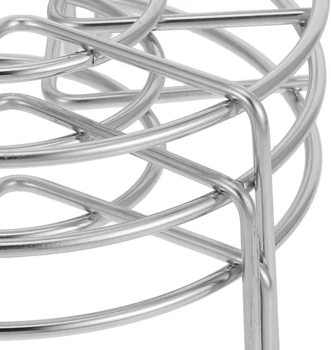 Vista 7 de 3 Piece Stainless Steel Steamer Rack Tripod Insert for Pots
