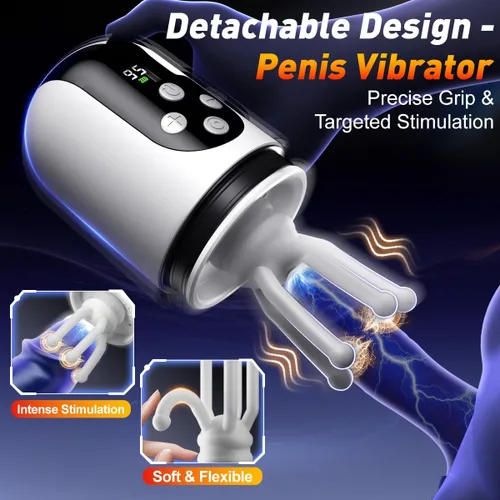 Vista 3 de FONDJOY Bomba de pene masculina Desmontable Glande Trainer Juguetes