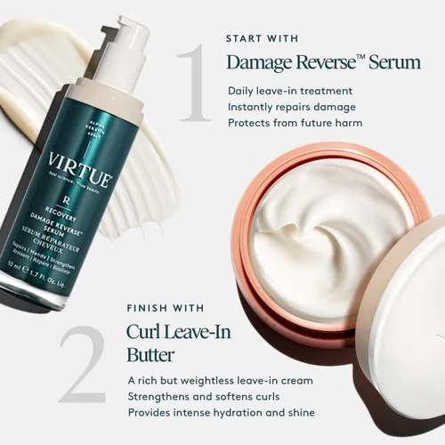 Vista 6 de VIRTUE Tratamiento capilar con mantequilla sin enjuague Curl