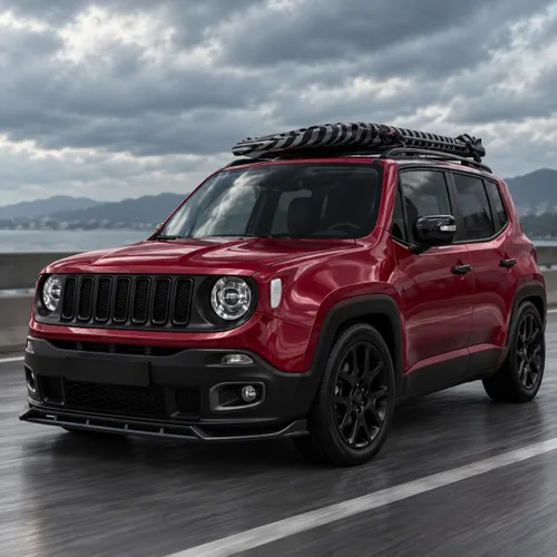 Vista 2 de Alerón de parachoques delantero NARPES para Jeep Renegade 2015-2018