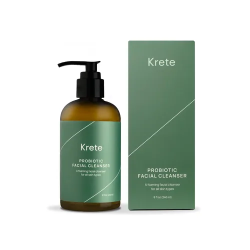 Vista 6 de krete Limpiador facial probiótico de rutina de 30 segundos para una piel brillante y saludable - 8 onzas de cuidado perfecto para todo