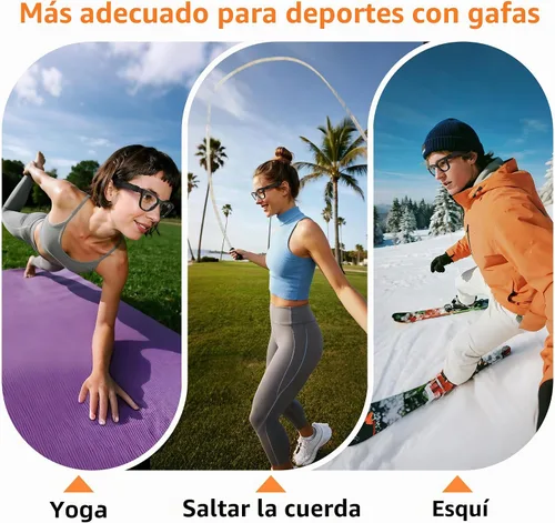 Vista 6 de HIBLOKS Cubierta de silicona impermeable y agarre para gafas para Ray-Ban Meta