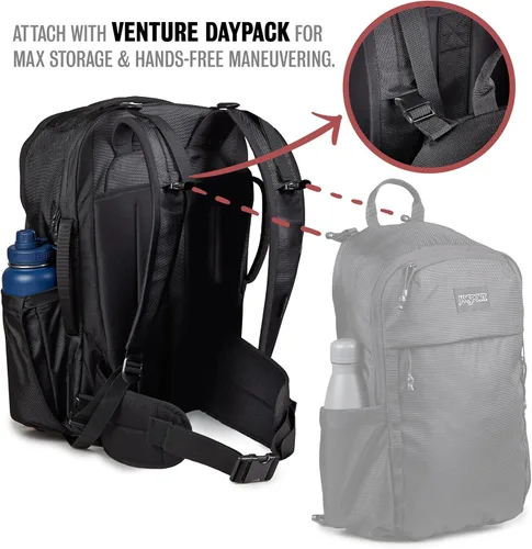 Vista 8 de JanSport Sistema Venture Pack, Negro