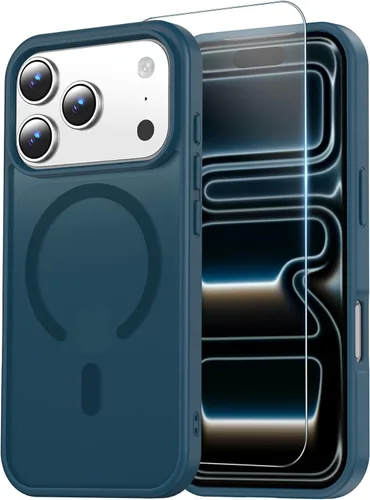 Vista 103 de Funda transparente para iPhone 11 con protector de pantalla, compatible con Magsafe, antiamarilleo, protección de grado militar, a prueba de golpes