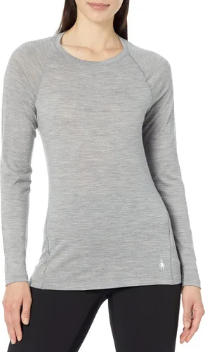 Vista 6 de SmartWool Camiseta clásica de capa base merino para mujer para todas las estaciones Negro