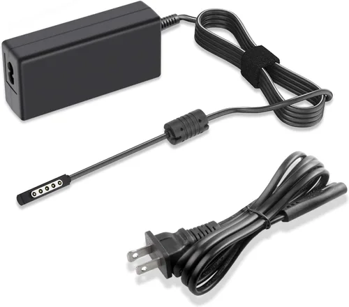 Vista 10 de Cargador adaptador de CA de fuente de alimentación de tableta de 24 W para Microsoft Surface RT, Surface 2, Surface Pro 1, Surface 1512 1516 i5 i7