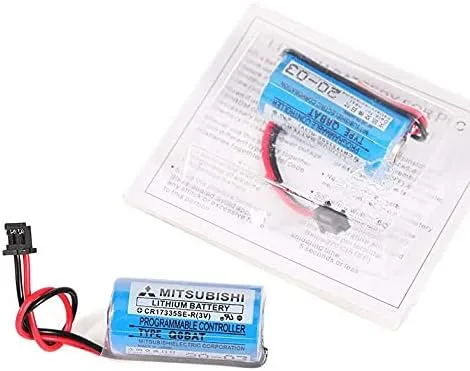 Vista 4 de SHENYANG 10 piezas CR17335SE-R3V Q6BAT PLC 3V batería de iones de litio para Mitsubishi Q25PRHCPU Q170HBATC