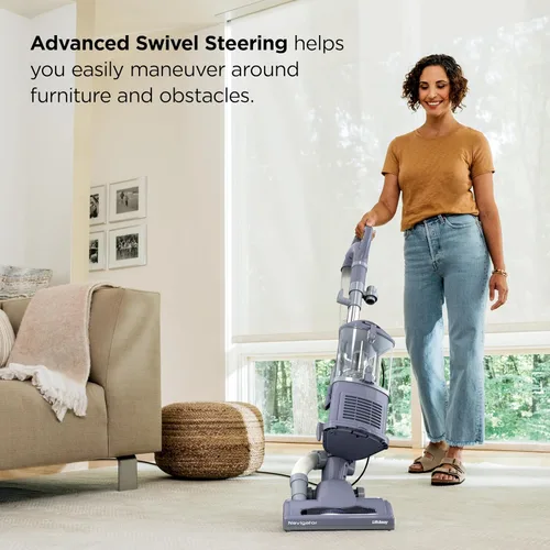 Vista 5 de Shark NV352 Navigator Lift Away - Aspiradora vertical, filtro HEPA, tecnología antialergénica, dirección giratoria, ideal para alfombras, escaleras