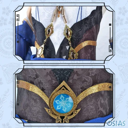 Vista 7 de OSIAS Disfraz personalizado de Genshin Impact para todos los personajes de Cosplay