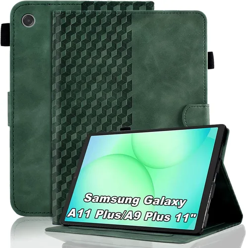 Vista 69 de Funda para Samsung Galaxy Tab S6 Lite 2024/2022/2020 de 10.4 pulgadas SM-P620/P625/P610/P613/P615/P619 de piel sintética, funda magnética con Negro