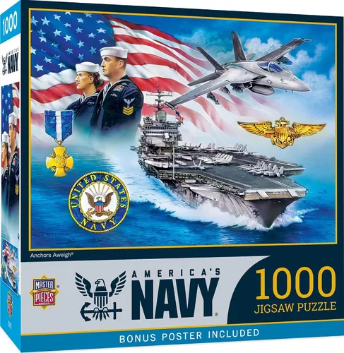 Vista 8 de MasterPieces US Army Firepower - Rompecabezas de 1000 piezas con obras de arte vibrantes y piezas duraderas, divertida actividad familiar, desafío