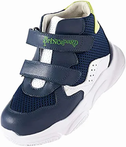 Vista 4 de Zapatos ortopédicos para niños y niñas, zapatos deportivos correctivos para niños con soporte de arco para el cuidado de la salud de los pies