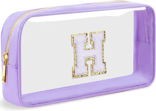 Vista 45 de Bolsa de Maquillaje Transparente Pequeña Bolsa de Cosméticos Bolsa de Viaje de Artículos de Aseo Bolsa Transparente con Cremallera Bolso Organizador