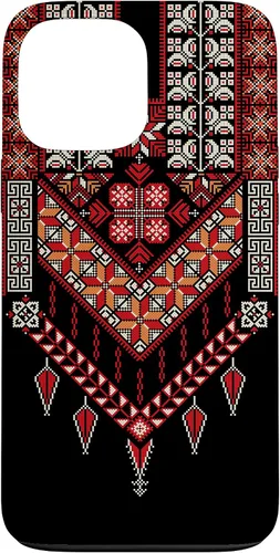 Vista 24 de Funda para iPhone 16 con diseño tradicional de palestina para mujeres palestinas