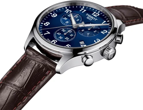 Vista 3 de Tissot Mens Chrono XL Stainless Steel Casual Watch Brown