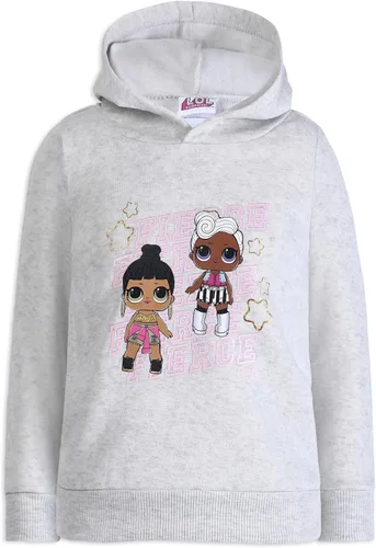 Vista 2 de LOL Surprise Dolls Girls Hoodie and Legging Pant Set for Little Kids PinkGrey