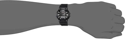 Vista 2 de Casio Mens HDC-700-1AVCF Classic Analog-Digital Display Quartz Black Watch