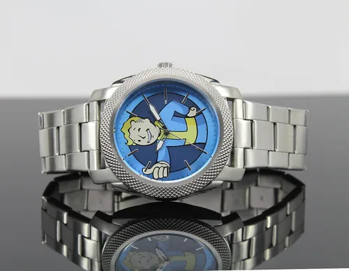 Vista 4 de Fallout reloj de acero inoxidable para hombre (FOT8004)