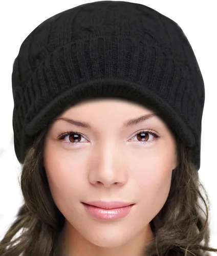 Vista 2 de Dahlia Women's Chic Flower Newsboy Cap Hat Wool Blend - Dual Layer