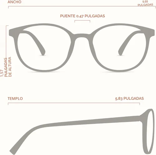 Vista 7 de Miyya - Lentes con bloqueo de luz azul para mujeres, lentes modernos redondos transparentes anti luz azul, antifatiga ocular y antirreflejante UV