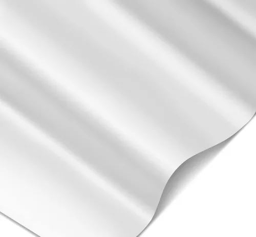 Vista 3 de VViViD + Película de vinilo blanco perla mate para coche (1 x 5 pies)