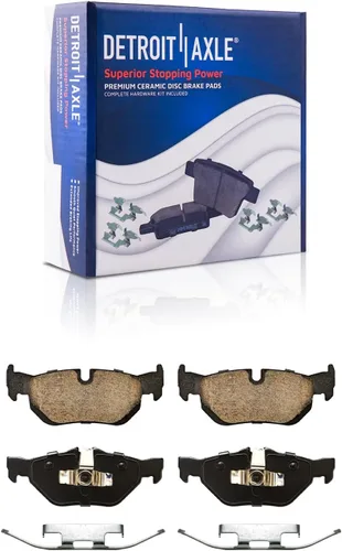 Vista 136 de Detroit Axle - Pastillas de freno para Avalanche Express Suburban Savana Yukon XL 1500 Chevy Tahoe GMC Cadillac Escalade, Pastillas de freno