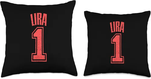 Vista 3 de Lira Supporter Number 1 Biggest Fan Throw Pillow