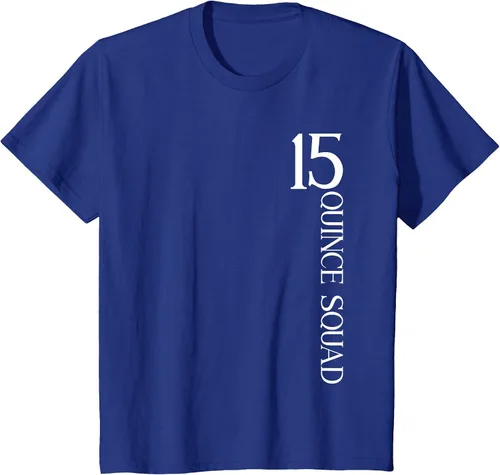 Vista 41 de Quince Squad Quinceanera 15th Birthday - Camiseta de quinceañera para niñas Asphalt Grey