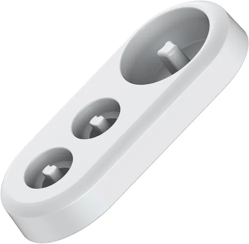 Vista 7 de Soporte para cepillos de dientes, base de soporte de repuesto compatible con cepillo de dientes eléctrico Oral B y 2 cabezales de cepillo