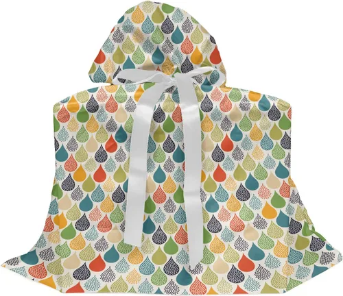 Vista 3 de Ambesonne Bolsa de regalo de tela abstracta, colorido patrón de puntos grandes en varios tonos retro Funky Fashion Graphic, saco de regalo