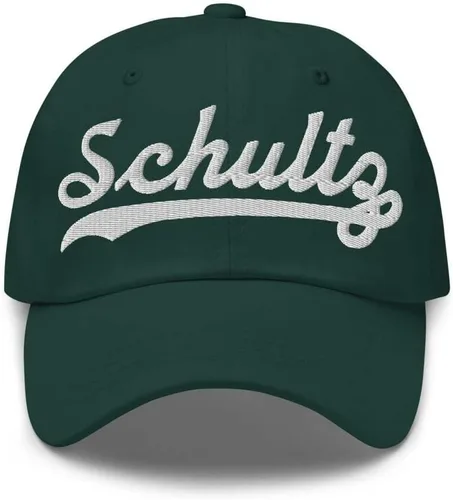 Vista 9 de Schultz Hat Schultz - Gorra de béisbol personalizada con apellido, gorra de apellido de familia, regalo unisex ajustable Black