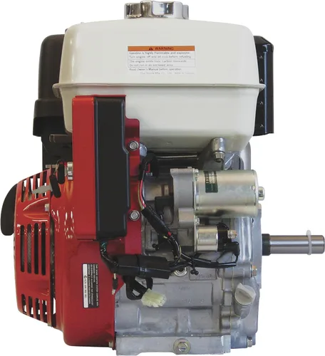 Vista 4 de Honda Nuevo motor GX390 estándar 1" manivela, arranque eléctrico, alerta de aceite