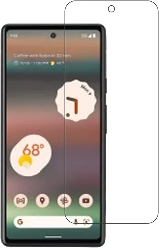 Vista 2 de [Paquete de 2] Protector de pantalla de vidrio templado de alta transparencia Protector de Frontier para Google Pixel 6a 2022