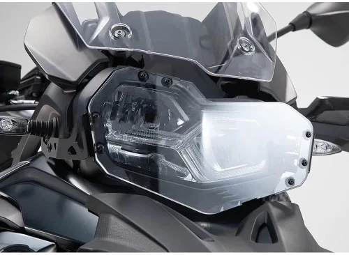 Vista 8 de QWERD Headlamp Grill Grille Guard for BMW F750GS F850GS for F for 750 for 850 for GS 2017 2018 2019 2020 2021 PVC Motorcycle Headlight Guard