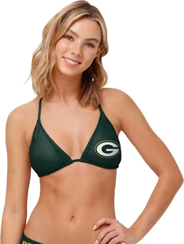 Vista 585 de FOCO Women's NFL Team Logo Ladies Bathing Swim Wear Suit