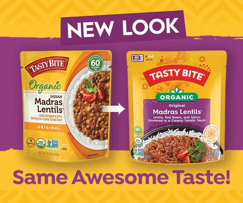 Vista 4 de Tasty Bite Lentejas Madras indias, bolsas de 8.6 fl oz (paquete de 8)