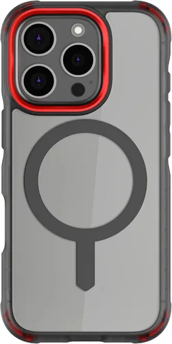 Vista 155 de Ghostek Covert Clear - Funda transparente para iPhone 15 Plus, silicona a prueba de golpes, compatible con accesorios Apple MagSafe, funda Negro