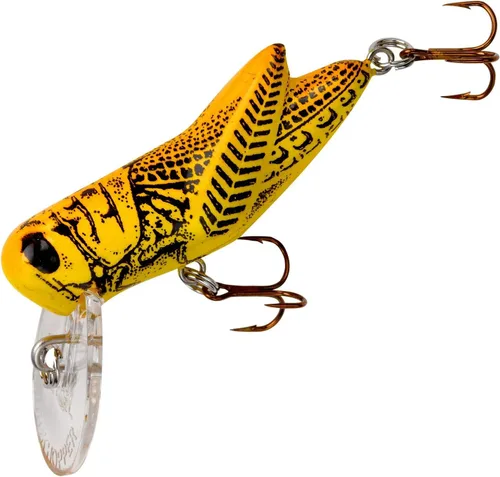 Vista 6 de Rebel Lures Señuelo de pesca Crickhopper Cricket/Salticidae Crankbait, 1 1/2 Pulgadas, 1/4 Onza Cricket café