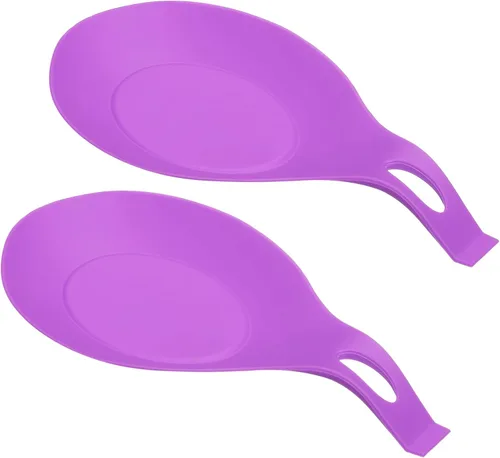 Vista 25 de uxcell Soporte de cuchara de silicona, 7.68 x 3.74 pulgadas, resistente al calor, soporte para utensilios de cocina, espátula, soporte para cucharón