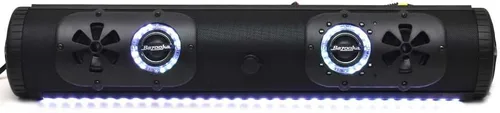 Vista 4 de Bazooka Barra de fiesta LED G2 Bluetooth y transmisor FM (24" de doble cara)