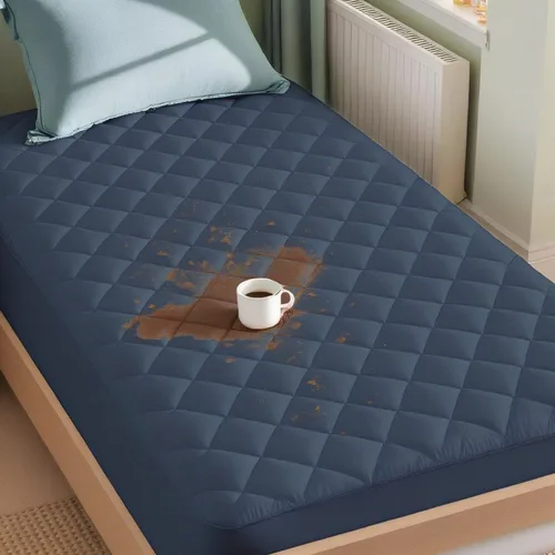 Vista 12 de Bedsure Protector de colchón impermeable tamaño individual, cubrecolchón acolchado con bolsillo profundo de hasta 22 pulgadas, funda de cama suave