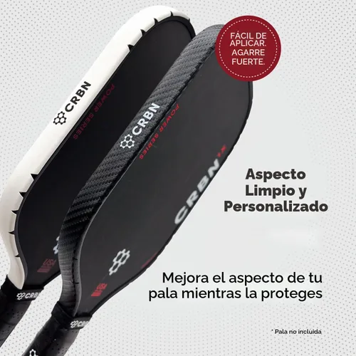 Vista 5 de CRBN Pickleball - Cinta Protectora de Borde - Cinta Protectora para Borde de Pala de Pickleball - Negra 12-14mm Paquete de 4 Negro