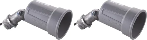 Vista 5 de Bell Raco 5606 Portalámparas 100 W, Par38, Bronce, Zinc fundido a presión