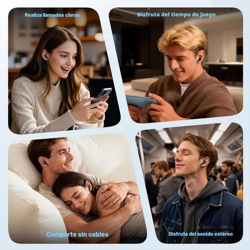 Vista 8 de Auriculares inalámbricos, auriculares Bluetooth 5.3 inalámbricos